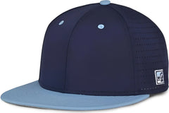 The Game GB998 Perforated GameChanger Cap - Navy Columbia Blue - Navy Columbia Blue / 6 1/2’’ - 6 3/4’’