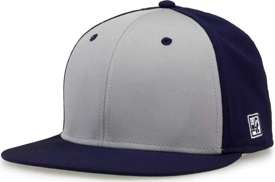 The Game GB998 Perforated GameChanger Cap - Navy Gray - Navy Gray / 6 1/2’’ - 6 3/4’’