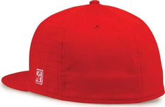 The Game GB998 Perforated GameChanger Cap - Red Gray