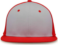 The Game GB998 Perforated GameChanger Cap - Red Gray