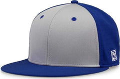 The Game GB998 Perforated GameChanger Cap - Royal Gray - Royal Gray / 6 1/2’’ - 6 3/4’’
