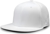 The Game GB998 Perforated GameChanger Cap - White - White / 6 1/2’’ - 6 3/4’’