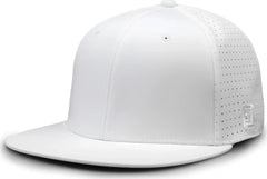 The Game GB998 Perforated GameChanger Cap - White - White / 6 1/2’’ - 6 3/4’’
