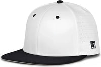 The Game GB998 Perforated GameChanger Cap - White Black - White Black / 6 1/2’’ - 6 3/4’’