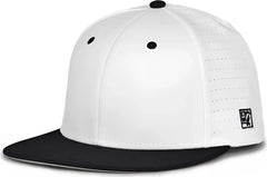 The Game GB998 Perforated GameChanger Cap - White Black - White Black / 6 1/2’’ - 6 3/4’’
