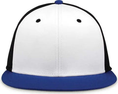 The Game GB998 Perforated GameChanger Cap - White Black Royal