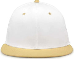 The Game GB998 Perforated GameChanger Cap - White Vegas Gold