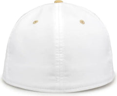 The Game GB998 Perforated GameChanger Cap - White Vegas Gold