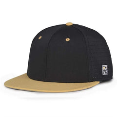 The Game GB999 Low Pro Perforated GameChanger Cap - Black Vegas Gold