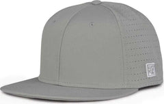 The Game GB999 Low Pro Perforated GameChanger Cap - Gray - Gray / 6 1/2’’ - 6 3/4’’