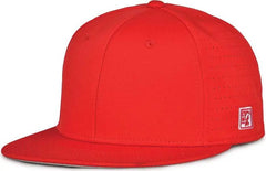 The Game GB999 Low Pro Perforated GameChanger Cap - Red - Red / 6 1/2’’ - 6 3/4’’