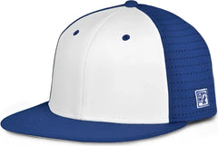 The Game GB999 Low Pro Perforated GameChanger Cap - Royal White - Royal White / 6 1/2’’ - 6 3/4’’