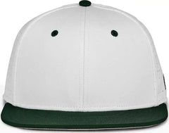 The Game GB999 Low Pro Perforated GameChanger Cap - White Dark Green