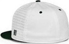 The Game GB999 Low Pro Perforated GameChanger Cap - White Dark Green