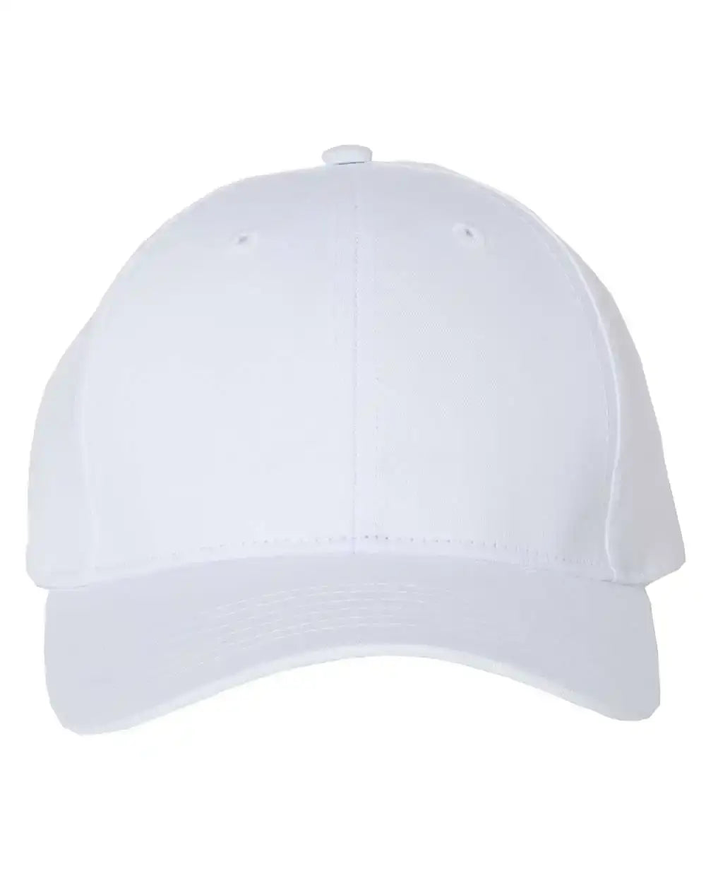 Valucap 2260 Cotton Twill Cap - White - White / One Size Fits Most