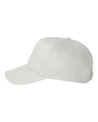 Valucap 8869 Five-Panel Twill Cap - White Forest - White Forest / One Size Fits Most