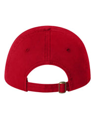 Valucap AH35 Unstructured Cap - Red - Red / One Size Fits Most