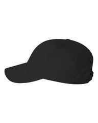 Valucap VC100 Lightweight Twill Cap - Black - Black / One Size Fits Most