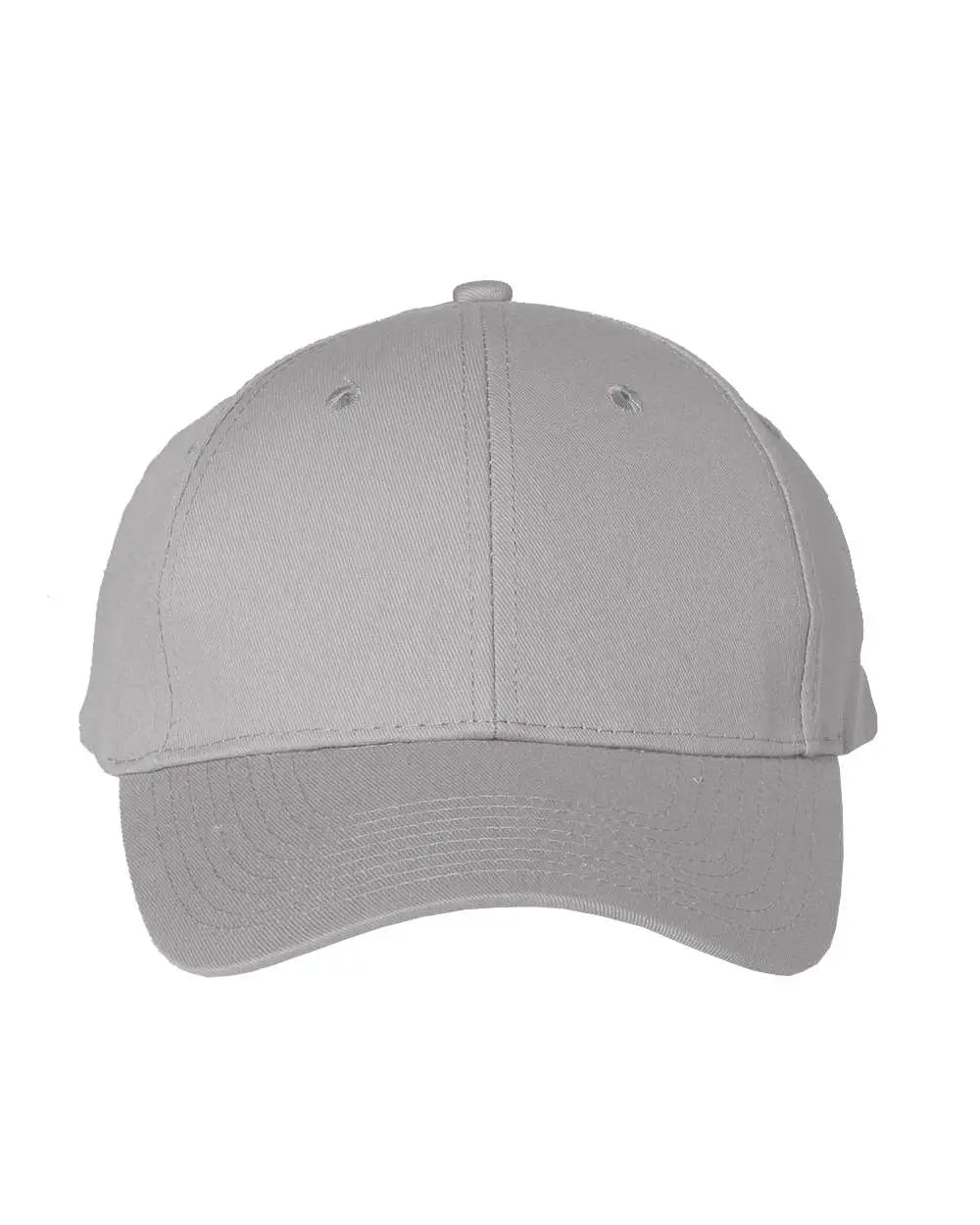 Valucap VC100 Lightweight Twill Cap - Gray - Gray / One Size Fits Most