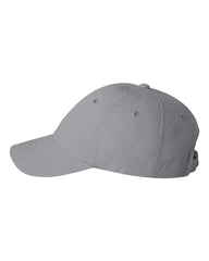 Valucap VC300Y Youth Small Fit Bio-Washed Dad Cap - Gray - Gray / One Size Fits Most