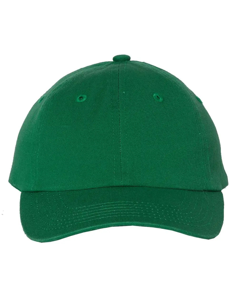 Valucap VC300Y Youth Small Fit Bio-Washed Dad Cap - Kelly - Kelly / One Size Fits Most
