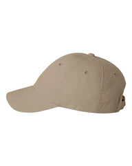 Valucap VC300Y Youth Small Fit Bio-Washed Dad Cap - Khaki - Khaki / One Size Fits Most