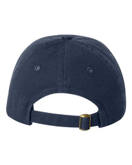 Valucap VC300Y Youth Small Fit Bio-Washed Dad Cap - Navy - Navy / One Size Fits Most