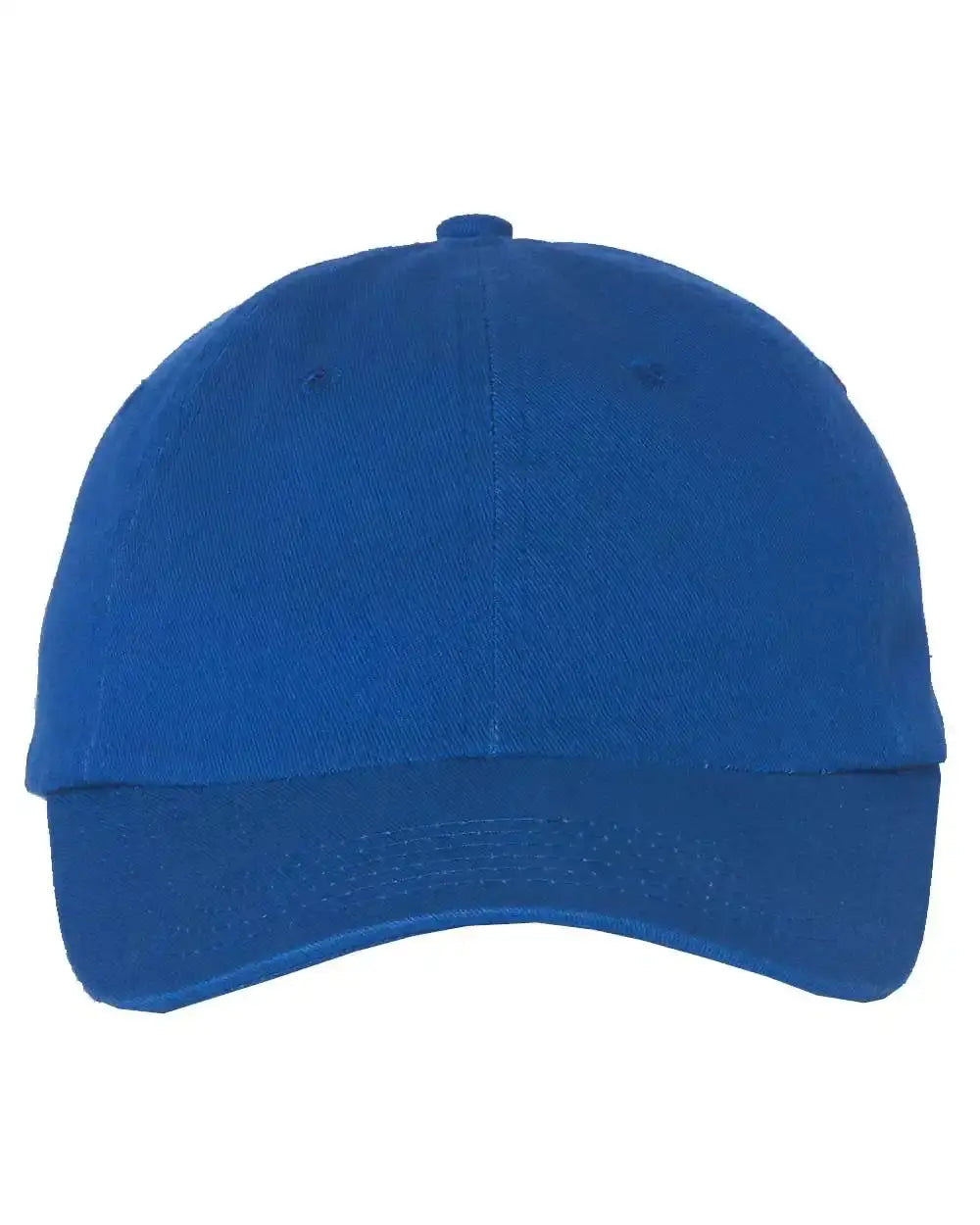Valucap VC300Y Youth Small Fit Bio-Washed Dad Cap - Royal - Royal / One Size Fits Most