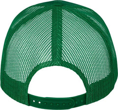 Valucap VC400 Mesh-Back Twill Trucker Cap - Kelly - Kelly / One Size Fits Most
