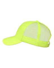 Valucap VC400 Mesh-Back Twill Trucker Cap - Neon Yellow - Neon Yellow / One Size Fits Most