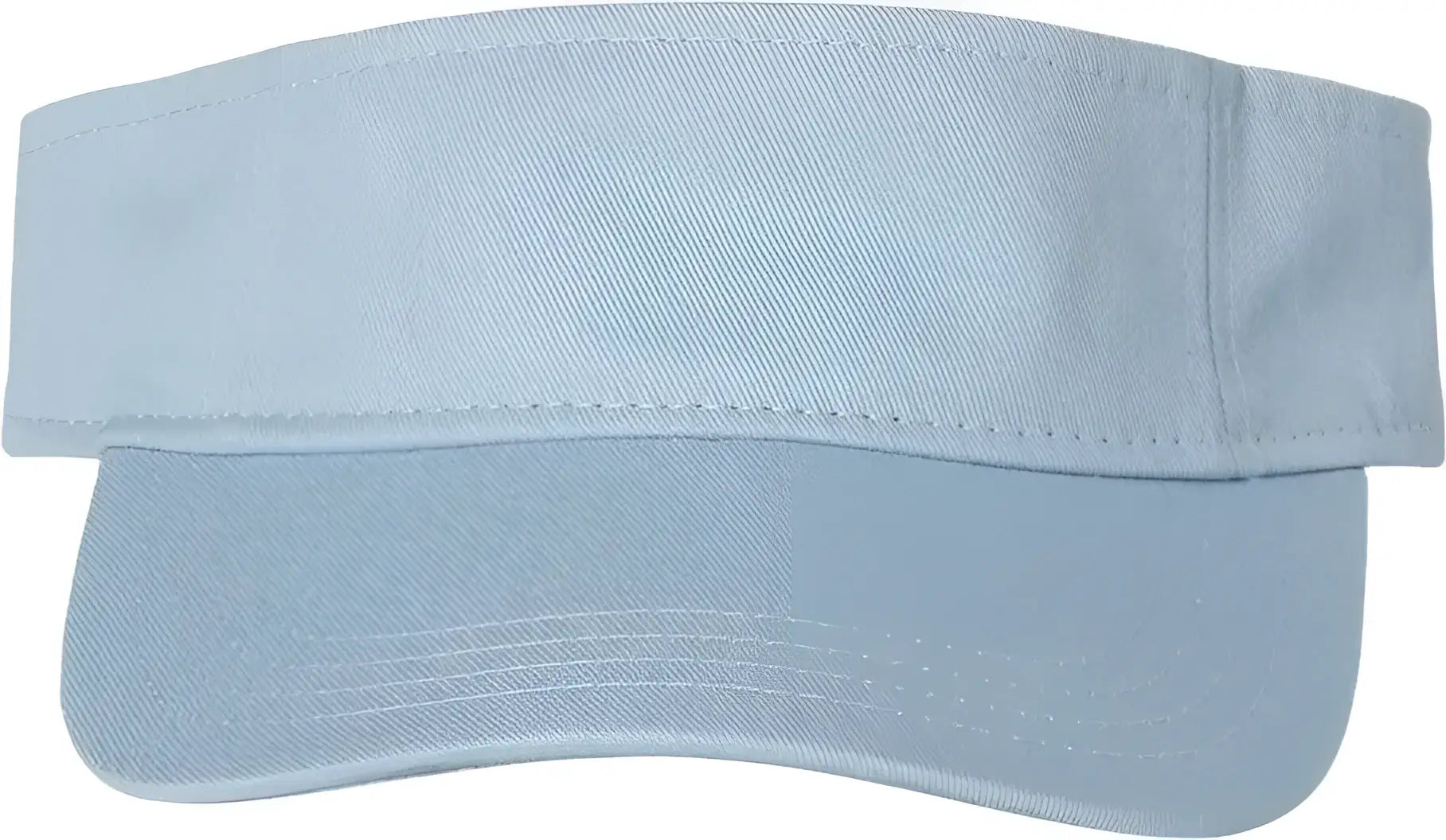 Valucap VC500 Bio-Washed Visor - Baby Blue - Baby Blue / One Size Fits Most