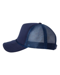 Valucap VC700 Foam Mesh-Back Trucker Cap - Navy Navy - Navy Navy / One Size Fits Most