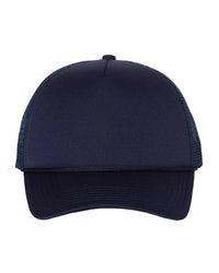 Valucap VC700 Foam Mesh-Back Trucker Cap - Navy Navy - Navy Navy / One Size Fits Most
