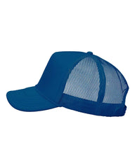 Valucap VC700 Foam Mesh-Back Trucker Cap - Royal Royal - Royal Royal / One Size Fits Most