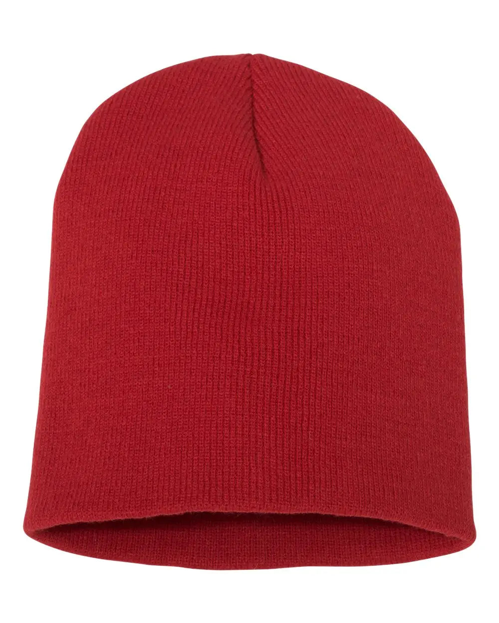 YP Classics 1500KC 8 1/2’’ Beanie - Red - Red / One Size Fits Most