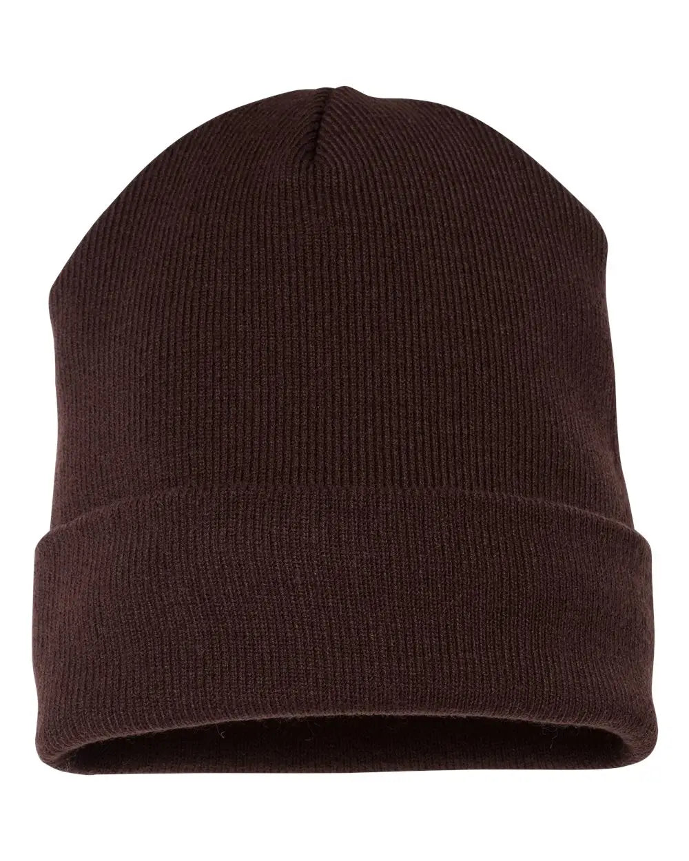 YP Classics 1501KC Cuffed Beanie - Brown - Brown / One Size Fits Most