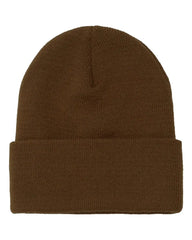 YP Classics 1501KC Cuffed Beanie - Caramel - Caramel / One Size Fits Most