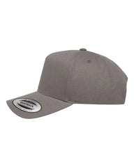 YP Classics 5079S Retro Cotton Blend Trucker Snapback Cap - 5079 - Gray - Gray / One Size Fits Most