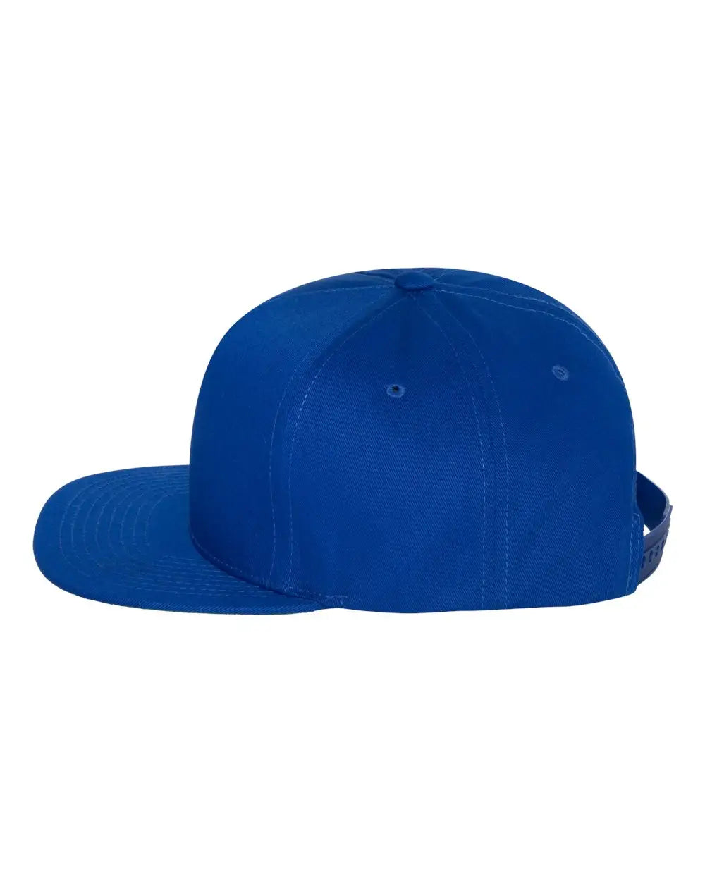 YP Classics 6007 Five-Panel Cotton Twill Snapback Cap - Royal Blue - Royal Blue / One Size Fits Most