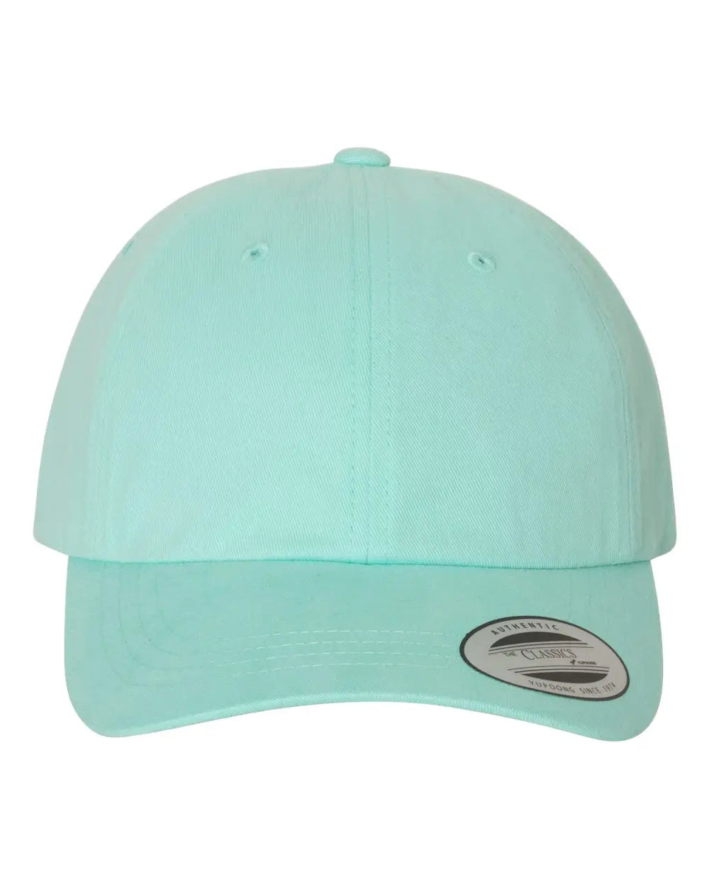 YP Classics 6245PT Peached Cotton Twill Dad Cap - Diamond Blue - Diamond Blue / One Size Fits Most