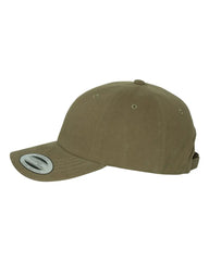 YP Classics 6245PT Peached Cotton Twill Dad Cap - Loden - Loden / One Size Fits Most