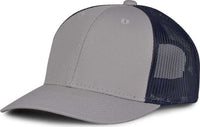 The Game GB452E Everyday Trucker Cap - Gray Navy | HIT a Double