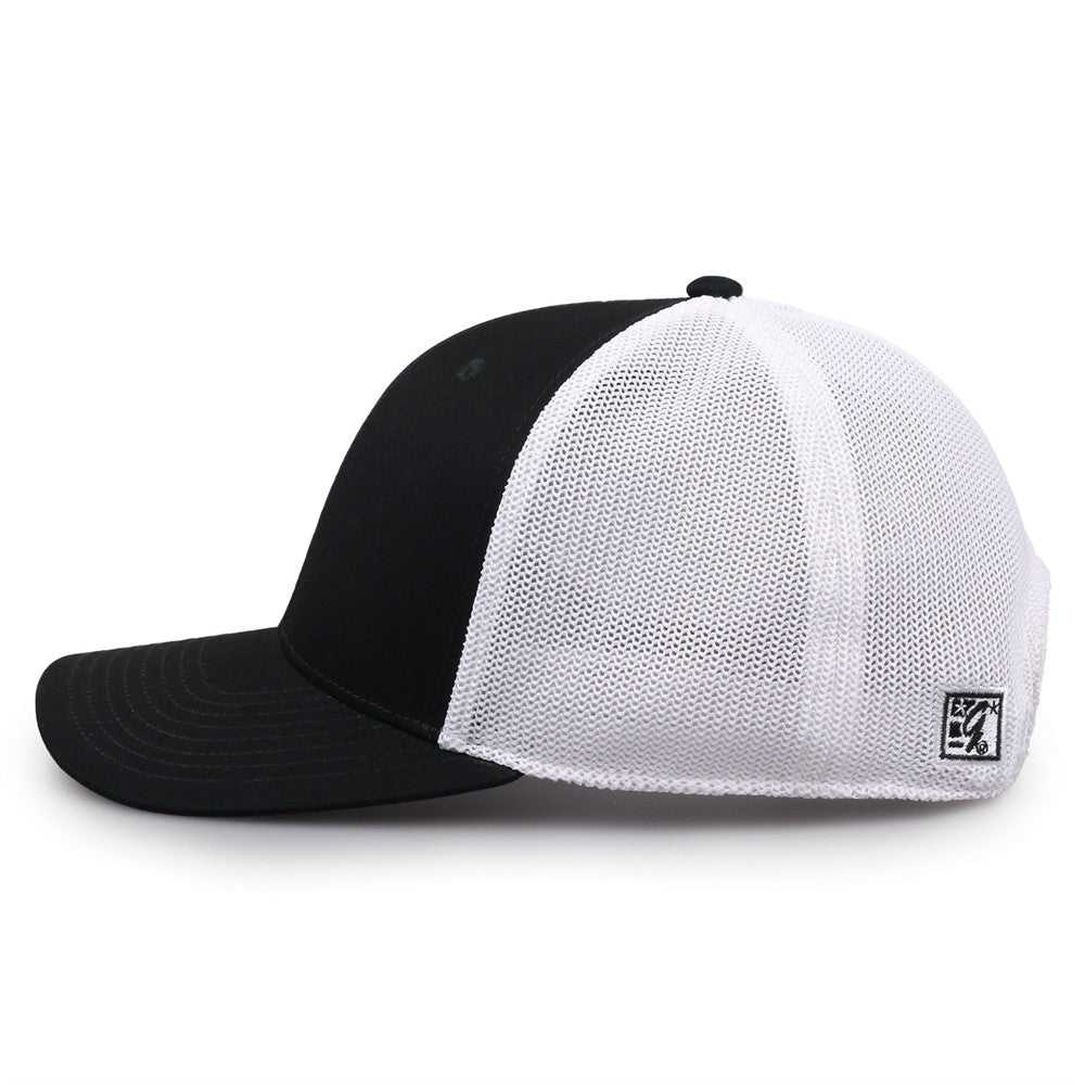 The Game GB518 Everyday Trucker Cap - Dark Green White - HIT a Double - 7