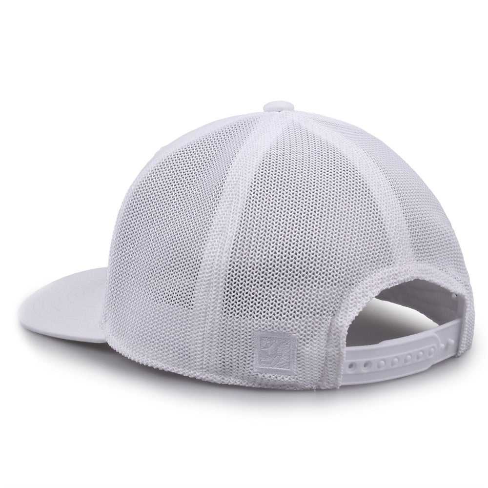 The Game GB518 Everyday Trucker Cap - White - HIT a Double - 5