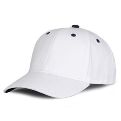 The Game GB2016 White Snapback Cotton Twill Cap - White Navy - HIT a Double - 3