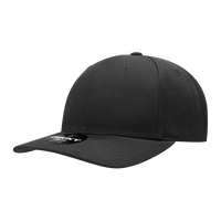 Decky 1015 Curved Bill Baseball Cap - Black | HIT a Double