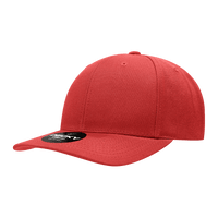 Decky 1015 Curved Bill Baseball Cap - Red | HIT a Double