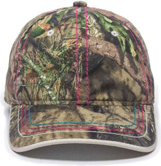 OC Sports 101LDS Adjustable Ladies Fit Cap - Mossy Oak Break-Up Country - HIT a Double - 3
