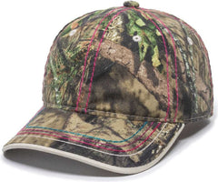 OC Sports 101LDS Adjustable Ladies Fit Cap - Mossy Oak Break-Up Country - HIT a Double - 4