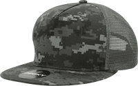 Decky 1040 Classic 5 Panel Cot. Trucker Cap - NTG Camo | HIT a Double